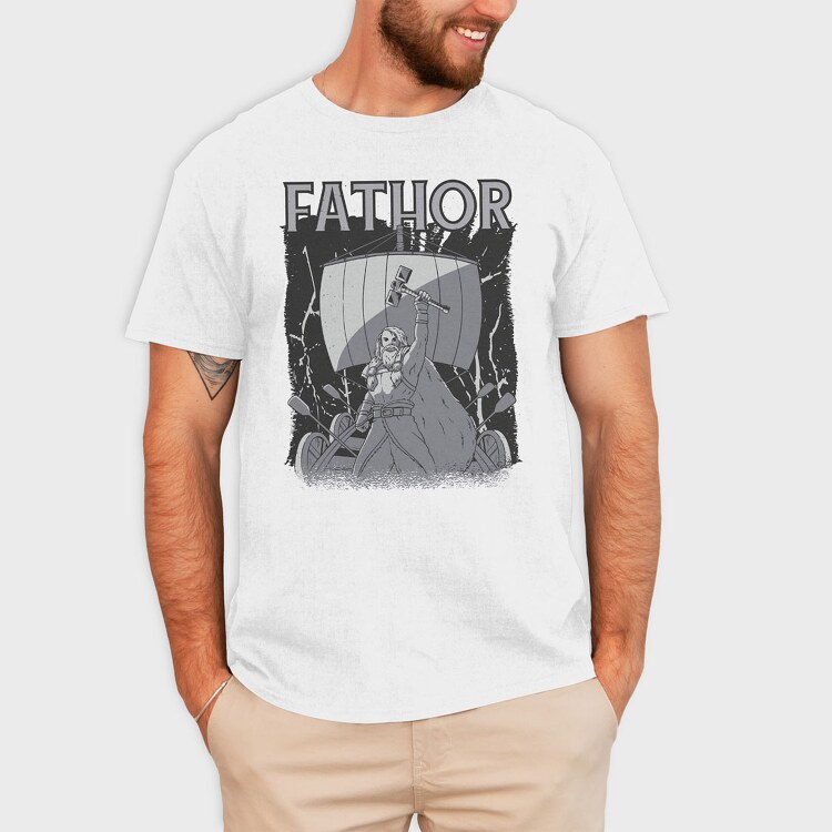 Fathor Viking, Tricou Barbati (Unisex)