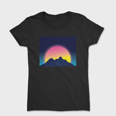 Neon Landscape, Tricou Femei