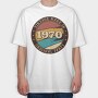 Vintage Made In, Tricou Oversize Barbati (Unisex)