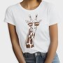 Giraffe Sunglasses, Tricou Femei