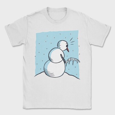 Snowman Peeing, Tricou Barbati (Unisex)
