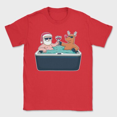 Jacuzzi Christmas, Tricou Barbati (Unisex)