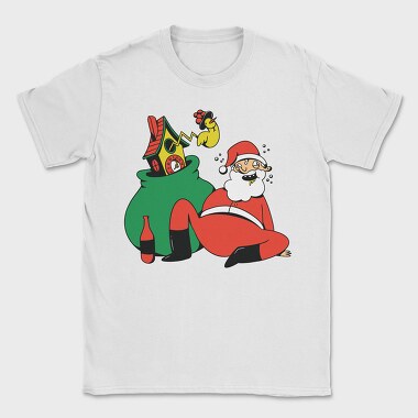 Drunk Santa, Tricou Barbati (Unisex)