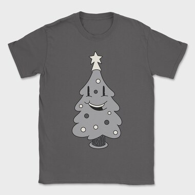 Christmas Tree Retro, Tricou Barbati (Unisex)