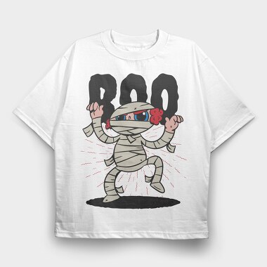 Little Mummy, Tricou Oversize Barbati (Unisex)