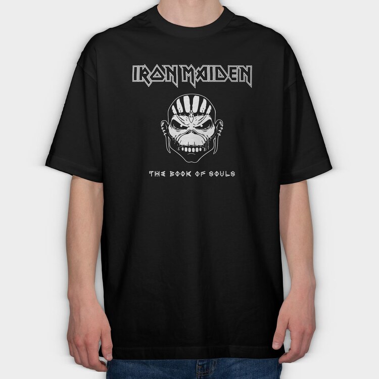 IRON MAIDEN Book Of Souls, Tricou Oversize Barbati (Unisex)