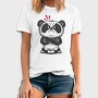 Angry Panda, Tricou Barbati (Unisex)