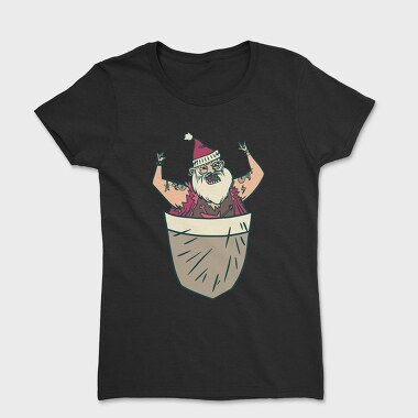 Santa Pocket, Tricou Femei