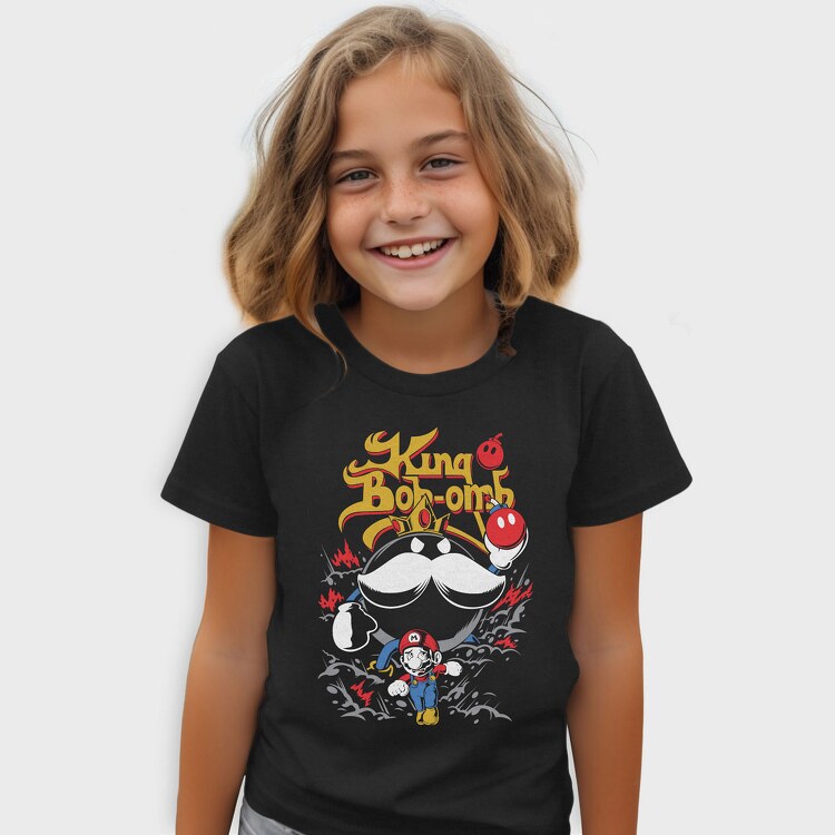 King Bob Omb Mario, Tricou Copii