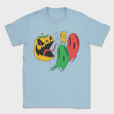 Pumpkin Ghosts, Tricou Barbati (Unisex)