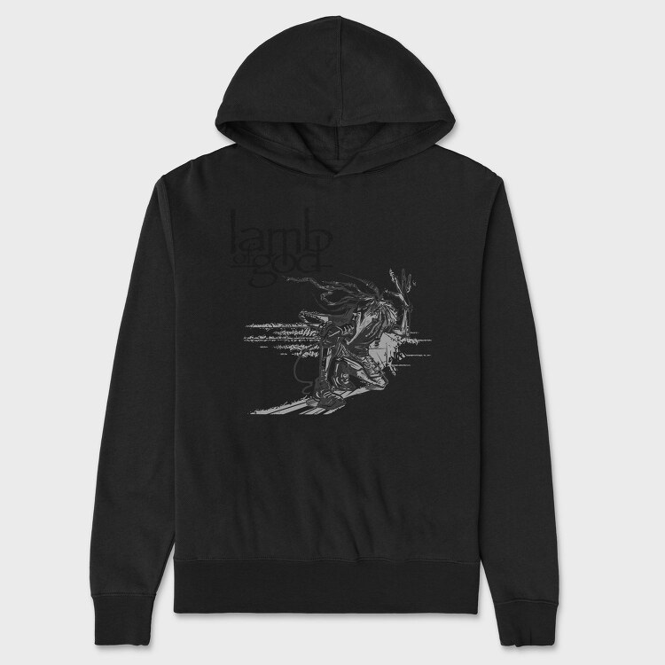 LAMB OF GOD, Hanorac Oversize Barbati (Unisex)