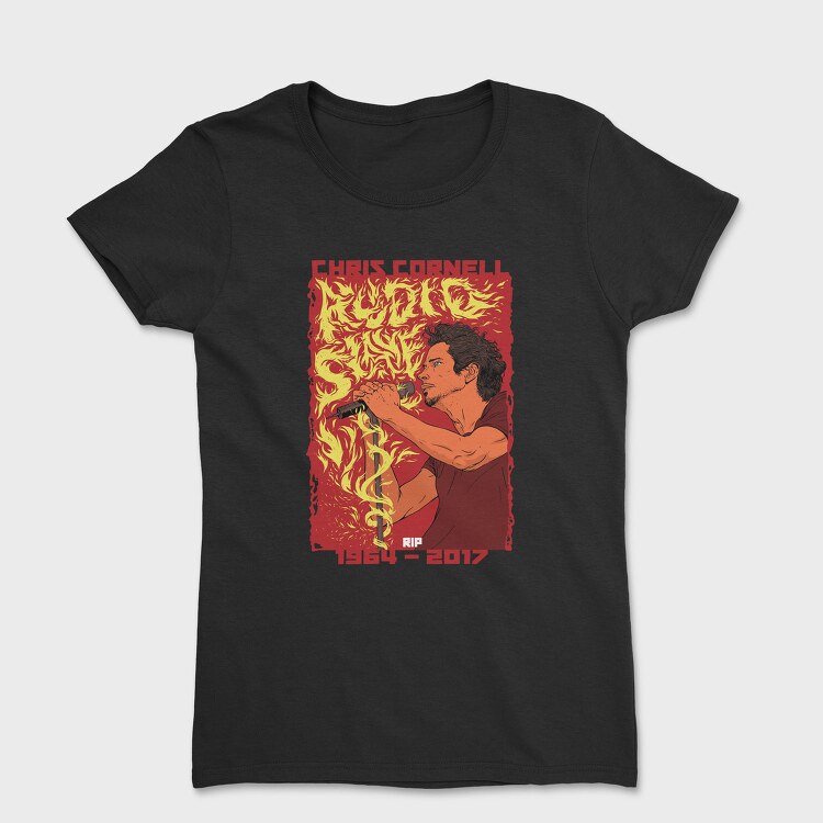 CHRIS CORNELL, Tricou Femei
