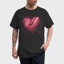 Scuba Heart, Tricou Barbati (Unisex)