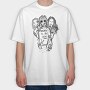 GRUNGE IS NOT DEAD, Tricou Oversize Barbati (Unisex)