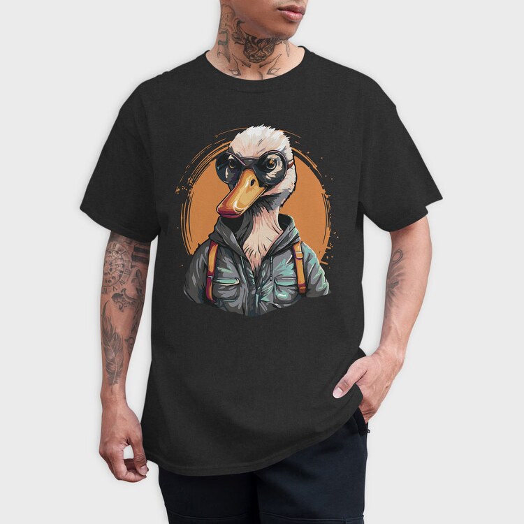Realistic Goose, Tricou Barbati (Unisex)
