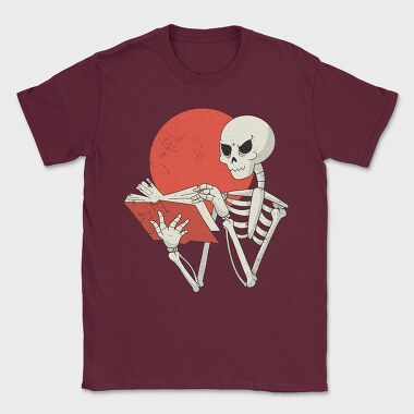 Skeleton Book, Tricou Barbati (Unisex)