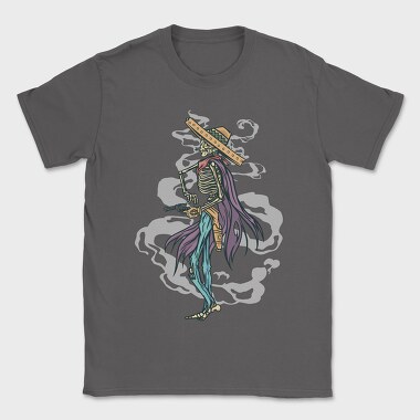 Cowboy Skeleton, Tricou Barbati (Unisex)
