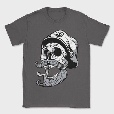 Marine Skull, Tricou Barbati (Unisex)