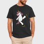Unicorn Ice Skating, Tricou Barbati (Unisex)