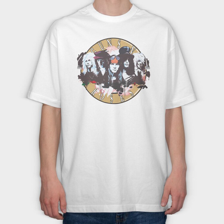 GNR Art1, Tricou Oversize Barbati (Unisex)