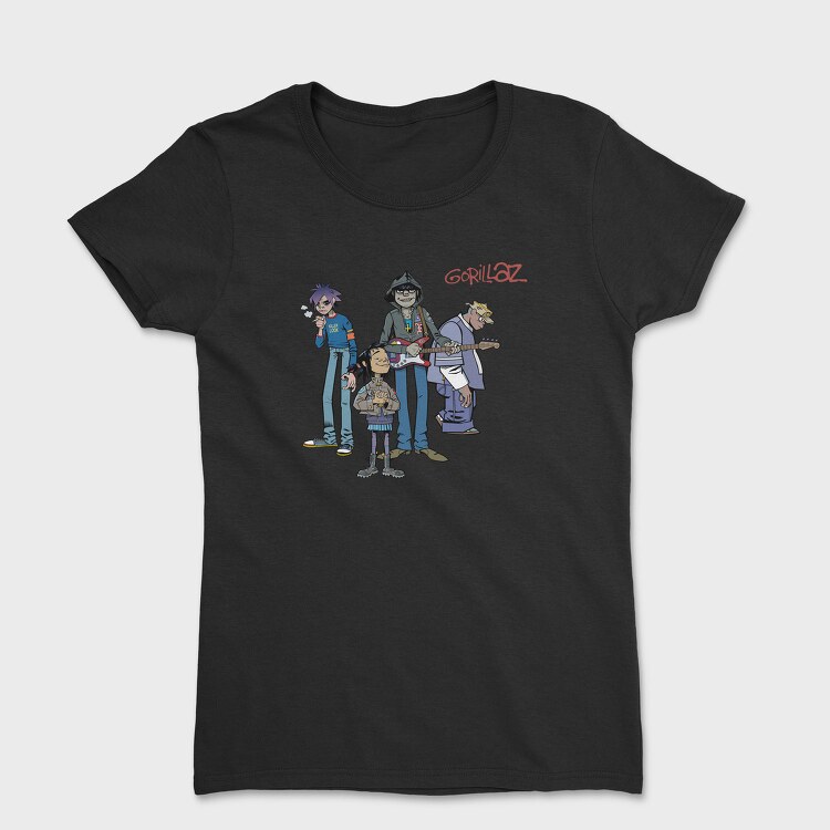 GORILLAZ Art1, Tricou Femei
