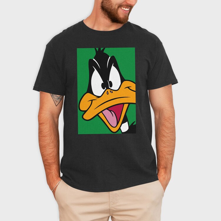 Cartoon Retro Pato Lucas 1, Tricou Barbati (Unisex)
