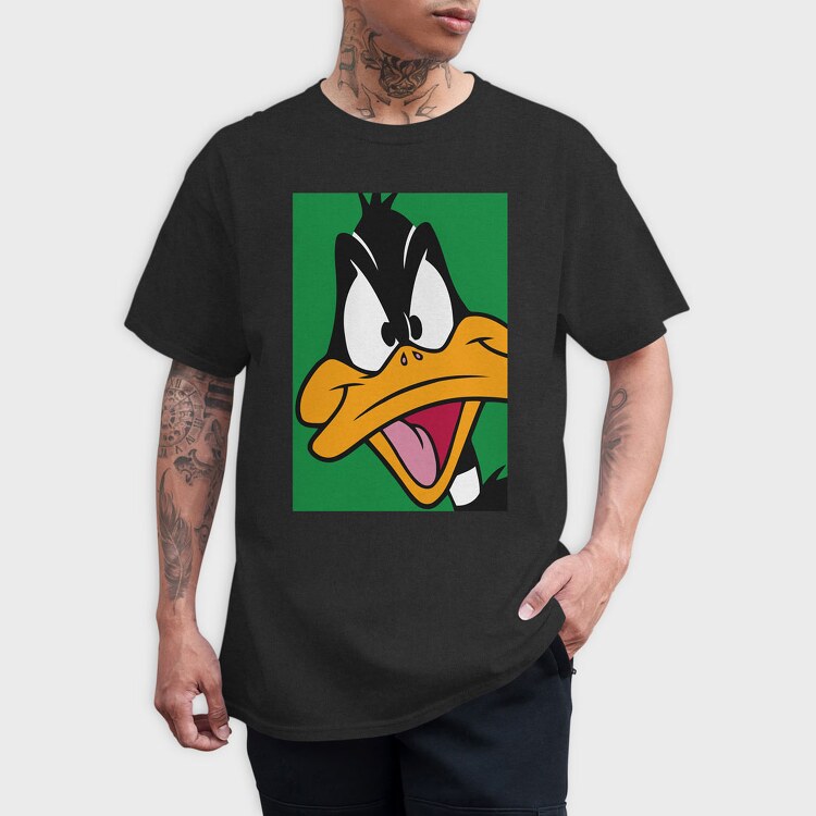Cartoon Retro Pato Lucas 1, Tricou Barbati (Unisex)