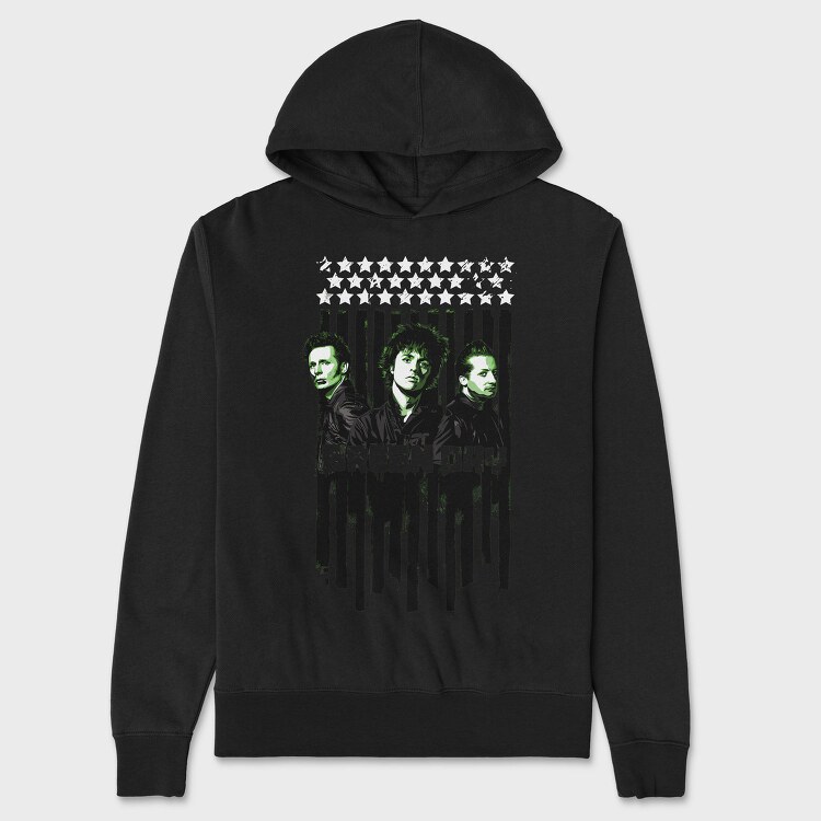 GREEN DAY Art Design1, Hanorac Oversize Barbati (Unisex)