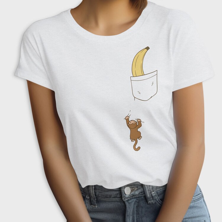 Pocket Monkey Banana, Tricou Femei