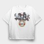 GNR Art2, Tricou Oversize Barbati (Unisex)
