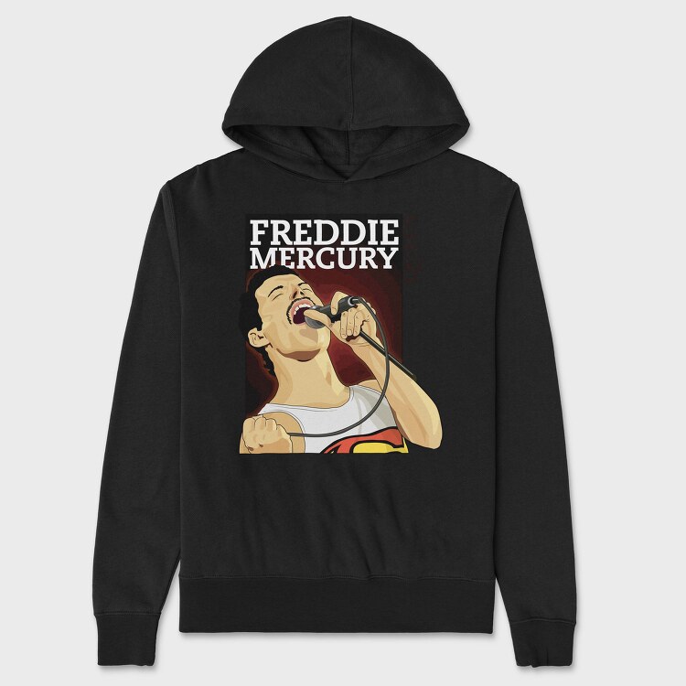FREEDIE MERCURY 1, Hanorac Oversize Barbati (Unisex)