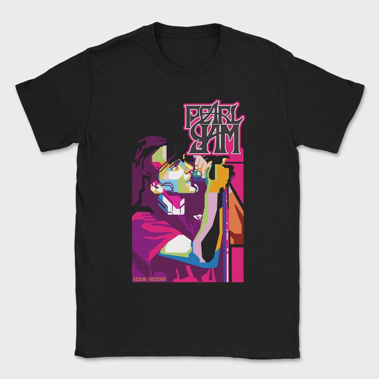 EDDIE VEDDER Pearl Jam, Tricou Barbati (Unisex)