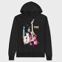 EDDIE VAN HALEN, Hanorac Oversize Barbati (Unisex)