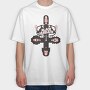 BLACK SABBATH Art design2, Tricou Oversize Barbati (Unisex)