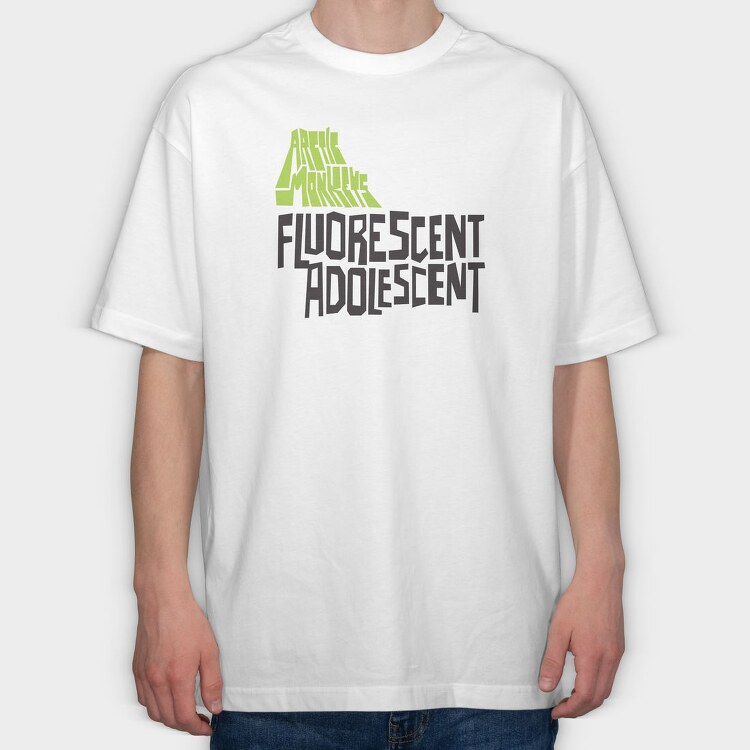 ARCTIC MONKEYS FA, Tricou Oversize Barbati (Unisex)