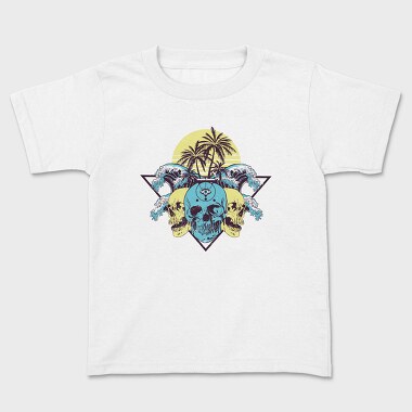 Skulls Palms Triangle, Tricou Copii