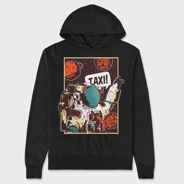 Astronaut Taxi, Hanorac Oversize Barbati (Unisex)