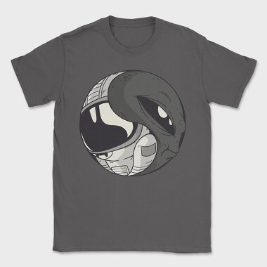 Space Yin & Yang, Tricou Barbati (Unisex)