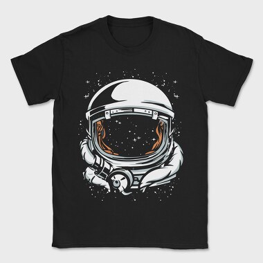 Astronaut Abstract, Tricou Barbati (Unisex)