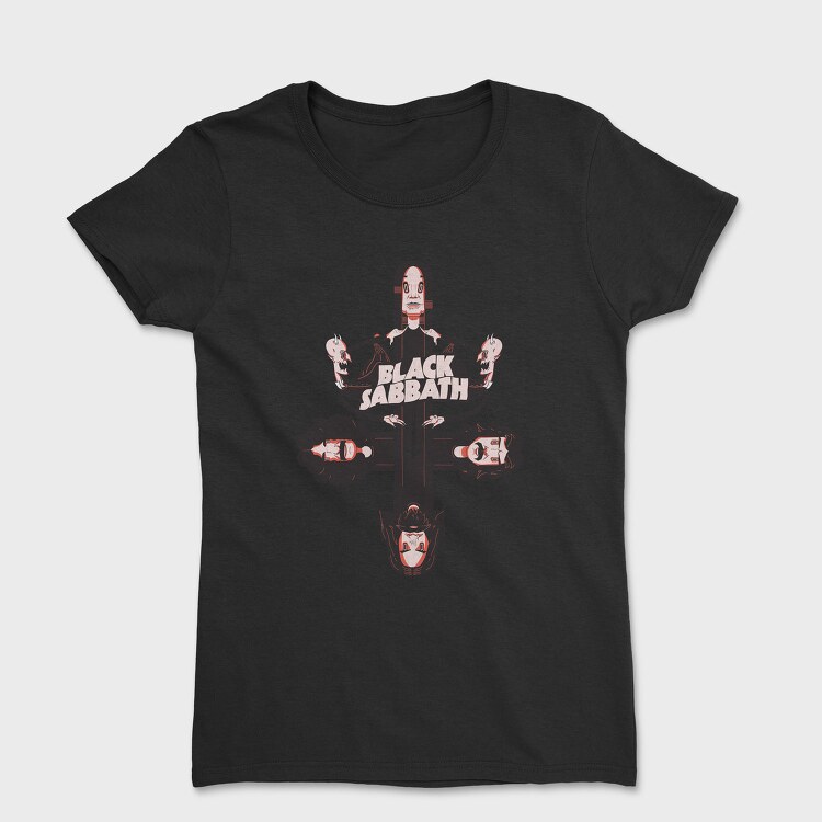BLACK SABBATH Art design2, Tricou Femei