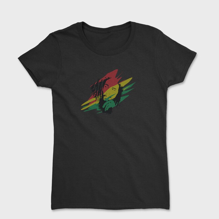 BOB MARLEY Art2, Tricou Femei