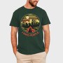 Camping Retro, Tricou Barbati (Unisex)