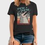 Opossum Retro Sunset, Tricou Barbati (Unisex)