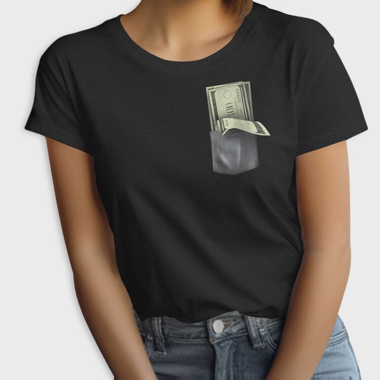 Realistic Money Pocket, Tricou Femei