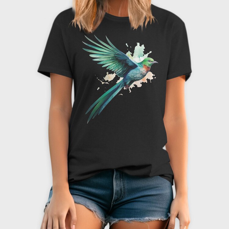 Realistic Quetzal, Tricou Barbati (Unisex)