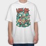 BLINK 182 Art2, Tricou Oversize Barbati (Unisex)