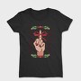 Funny Anti Christmas Mistle No, Tricou Femei