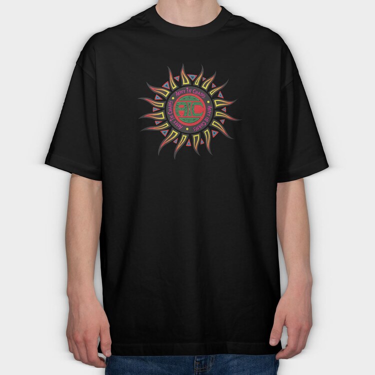 ALICE IN CHAINS Art1, Tricou Oversize Barbati (Unisex)