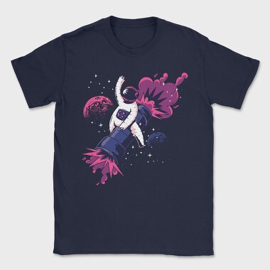 Astronaut On Bazooka, Tricou Barbati (Unisex)