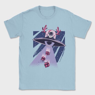 Alien Santa, Tricou Barbati (Unisex)